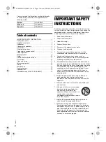 Preview for 2 page of Panasonic SC-AKX640 Owner'S Manual