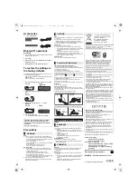 Предварительный просмотр 2 страницы Panasonic SC-ALL2 Operating Instructions