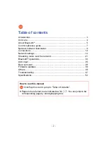 Предварительный просмотр 2 страницы Panasonic SC-ALL2GN Operating Instructions Manual