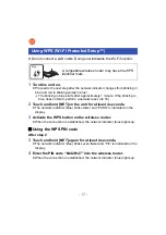 Предварительный просмотр 17 страницы Panasonic SC-ALL2GN Operating Instructions Manual