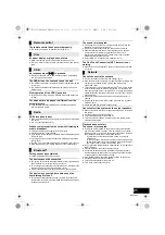 Preview for 21 page of Panasonic sc-all5cd Operating Instructions Manual