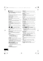 Preview for 22 page of Panasonic sc-all5cd Operating Instructions Manual