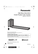 Panasonic SC-ALL70T Operating Instructions Manual предпросмотр