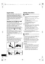 Preview for 2 page of Panasonic SC-ALL7CD Operating Instructions Manual