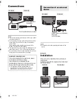 Предварительный просмотр 6 страницы Panasonic SC-ALL9 Operating Instructions Manual