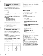 Preview for 16 page of Panasonic SC-ALL9 Operating Instructions Manual