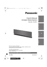 Предварительный просмотр 1 страницы Panasonic SC-AP01 Owner'S Manual