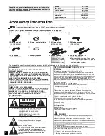 Предварительный просмотр 2 страницы Panasonic SC-BT100 Operating Instructions Manual