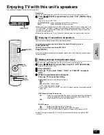 Предварительный просмотр 17 страницы Panasonic SC-BT100 Operating Instructions Manual