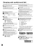 Предварительный просмотр 26 страницы Panasonic SC-BT100 Operating Instructions Manual