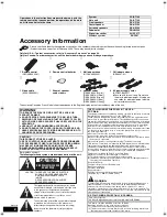 Preview for 2 page of Panasonic SC-BT100P-K Operating Instructions Manual