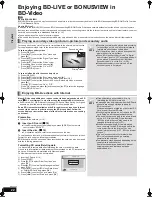 Предварительный просмотр 22 страницы Panasonic SC-BT200 Operating Instructions Manual