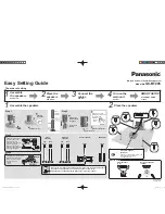 Panasonic SC-BT205 Easy Setting Manual preview