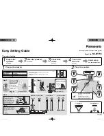 Panasonic SC-BT735 Easy Setting Manual preview