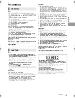 Preview for 5 page of Panasonic SC-BTT105 Owner'S Manual