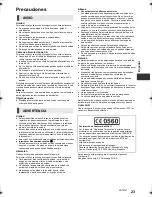 Preview for 23 page of Panasonic SC-BTT105 Owner'S Manual