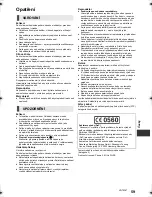 Preview for 59 page of Panasonic SC-BTT105 Owner'S Manual