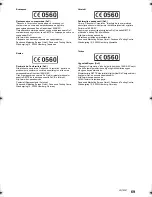 Preview for 69 page of Panasonic SC-BTT105 Owner'S Manual