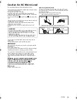 Предварительный просмотр 3 страницы Panasonic SC-BTT182 Operating Instructions Manual