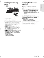 Предварительный просмотр 21 страницы Panasonic SC-BTT182 Operating Instructions Manual