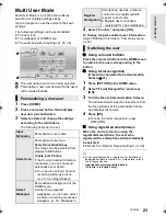 Предварительный просмотр 23 страницы Panasonic SC-BTT182 Operating Instructions Manual