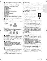 Предварительный просмотр 7 страницы Panasonic SC-BTT190 Owner'S Manual