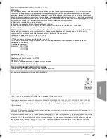 Предварительный просмотр 47 страницы Panasonic SC-BTT190 Owner'S Manual