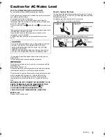 Предварительный просмотр 3 страницы Panasonic SC-BTT195 Operating Instructions Manual