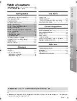 Предварительный просмотр 5 страницы Panasonic SC-BTT195 Operating Instructions Manual