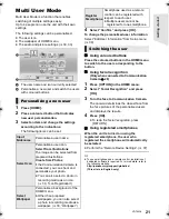 Предварительный просмотр 21 страницы Panasonic SC-BTT195 Operating Instructions Manual