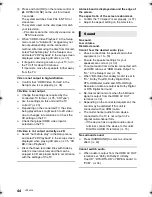 Предварительный просмотр 44 страницы Panasonic SC-BTT195 Operating Instructions Manual