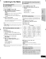 Предварительный просмотр 31 страницы Panasonic SC-BTT262 Operating Instructions Manual