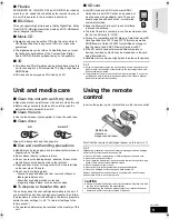 Preview for 9 page of Panasonic SC-BTT270 Owner'S Manual