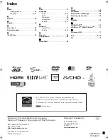 Preview for 52 page of Panasonic SC-BTT270 Owner'S Manual