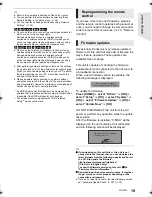 Предварительный просмотр 19 страницы Panasonic SC-BTT290 Operating Instructions Manual