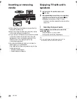 Предварительный просмотр 20 страницы Panasonic SC-BTT290 Operating Instructions Manual