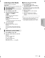 Предварительный просмотр 29 страницы Panasonic SC-BTT290 Operating Instructions Manual