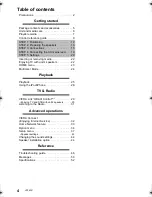 Предварительный просмотр 4 страницы Panasonic SC-BTT430 Operating Instructions Manual