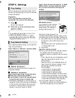 Предварительный просмотр 20 страницы Panasonic SC-BTT430 Operating Instructions Manual