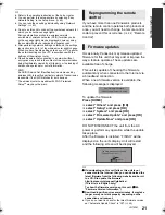 Предварительный просмотр 21 страницы Panasonic SC-BTT430 Operating Instructions Manual