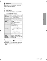 Предварительный просмотр 27 страницы Panasonic SC-BTT430 Operating Instructions Manual