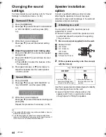 Предварительный просмотр 44 страницы Panasonic SC-BTT430 Operating Instructions Manual