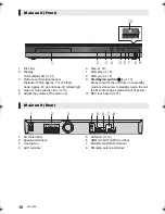 Preview for 10 page of Panasonic SC-BTT466 Owner'S Manual