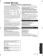 Предварительный просмотр 47 страницы Panasonic SC-BTT466 Owner'S Manual