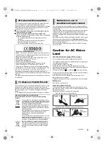 Предварительный просмотр 3 страницы Panasonic SC-BTT505 Owner'S Manual