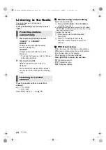 Предварительный просмотр 24 страницы Panasonic SC-BTT505 Owner'S Manual