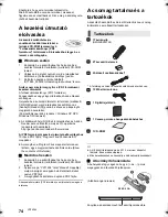 Preview for 74 page of Panasonic SC-BTT880 Basic Operating Instructions Manual