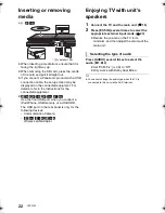 Предварительный просмотр 22 страницы Panasonic SC-BTT880 Operating Instructions Manual