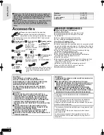 Preview for 2 page of Panasonic SC-BTX70 - 1080p Premium Blu-ray Compact Home Theater System Operating Instructions Manual