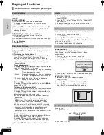 Preview for 22 page of Panasonic SC-BTX70 - 1080p Premium Blu-ray Compact Home Theater System Operating Instructions Manual